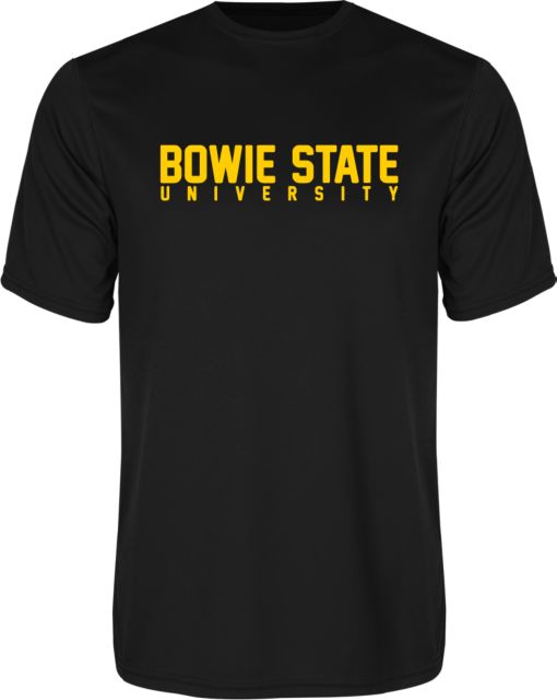 Bowie State Performance Tee Bowie State University Stacked - ONLINE ONLY